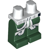 Lego nohy, tmavě zelená (6029893)